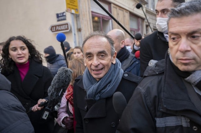 French police on alert as far-right Zemmour holds first rally