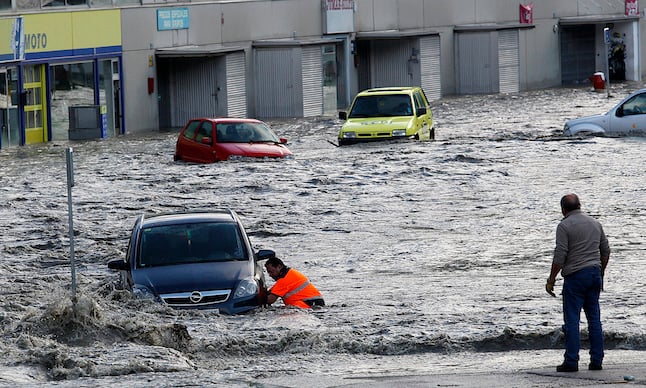 Floods in northern Spain