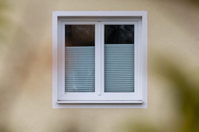 A window of a house in Lower Bavaria.