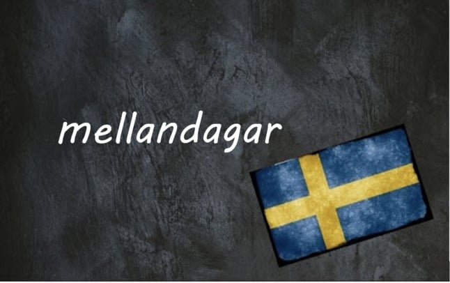 Swedish word of the day: mellandagar