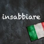 Italian word of the day: ‘Insabbiare’