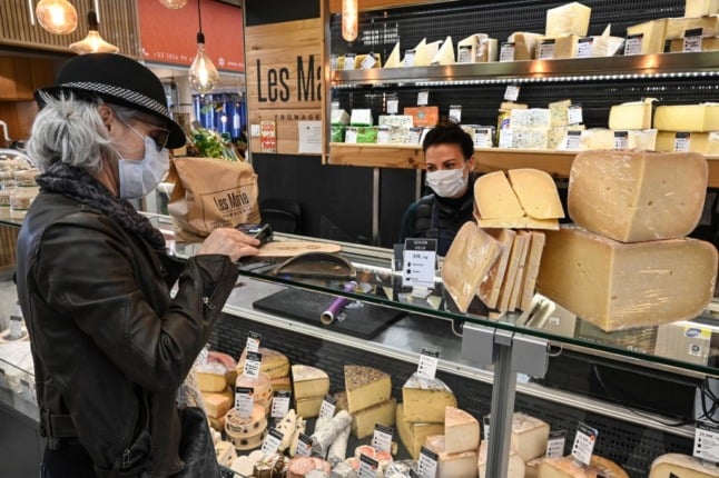 A French cheese shop