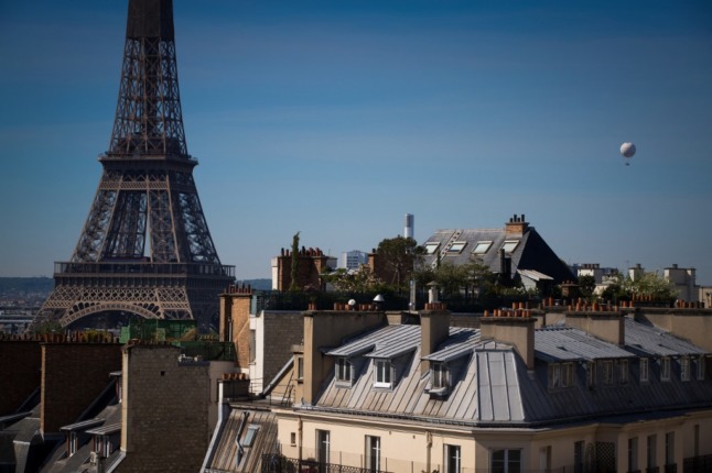 The Eiffel Tower in Paris