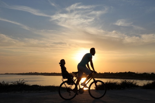 Cycling along the coast of Sicily. Not as many chances to do that mid-week in Italy in 2022.