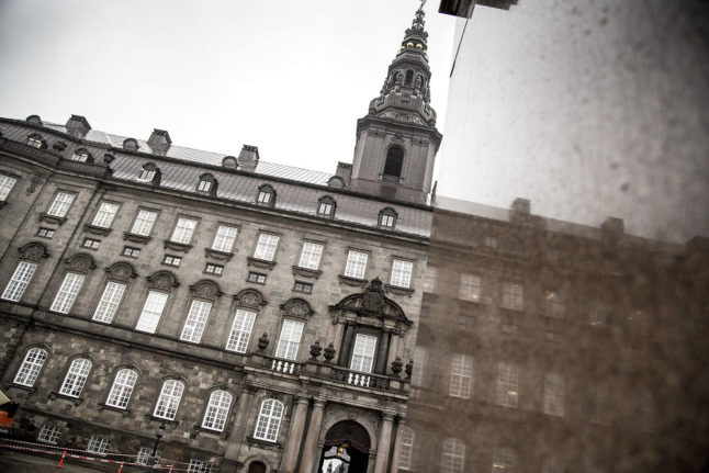 Danish parliament Christiansborg. Denmark has again topped a global ranking for low perceived corruption levels.