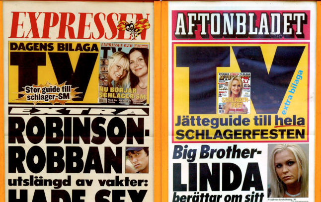 NAKED SHOCK! And the other unique tabloid words you'll see in Sweden
