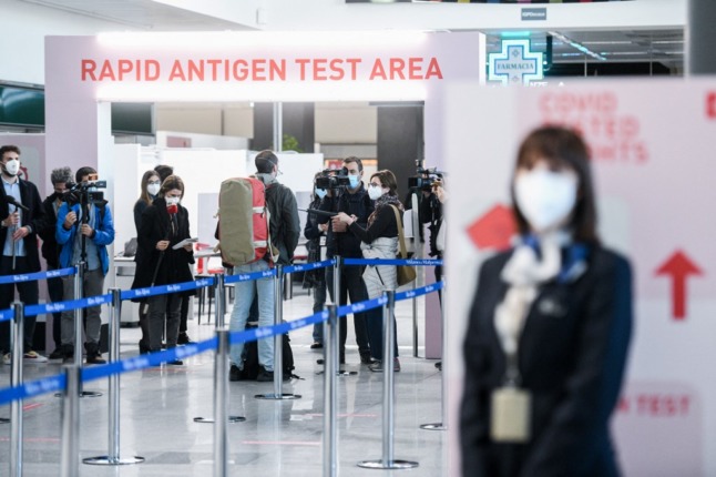 antigen tests spain travellers 