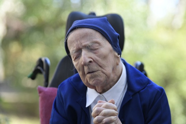 Lucile Randon, 117, is France and Europe's oldest woman.