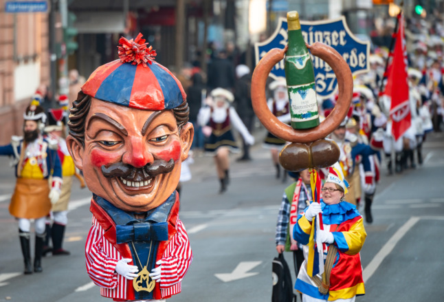 German Carnival Doll