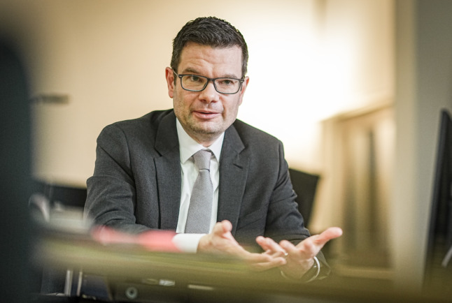 Justice Minister Marco Buschmann (FDP)