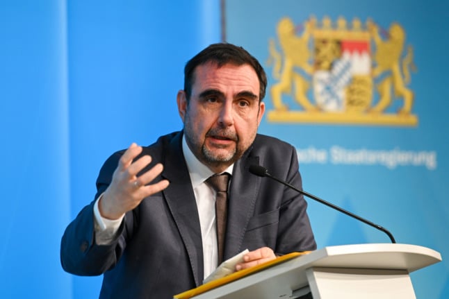 Bavarian Health Minister Klaus Holetschek