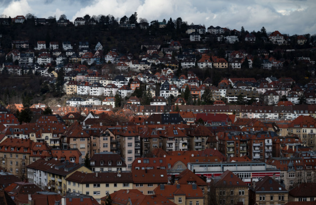 A view of Stuttgart.