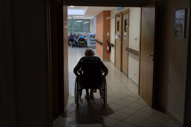 Only certain people, like elderly care home residents, will continue to have free PCR tests. Photo by PATRICK HERTZOG/ AFP