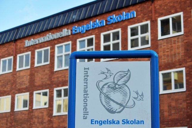 The branch of Internationella Engelska skolan in Gubbängen, Stockholm. Photo: Marko Säävälä / TT