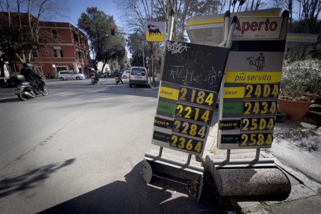 ‘It’s a crock’: Italians outraged at 25-cent fuel discount