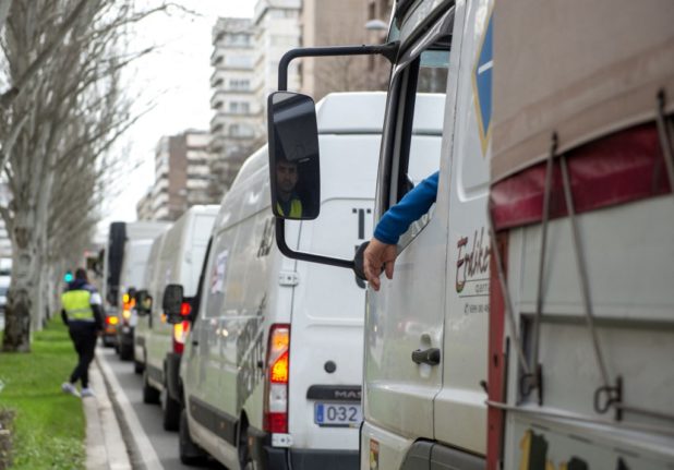 Spain's trucker strike loses momentum as most transport restored