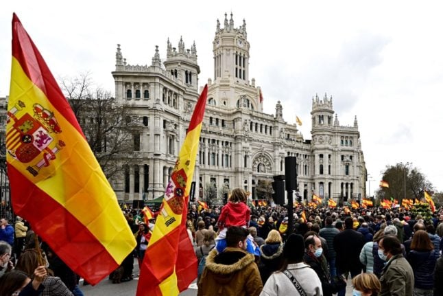 Thousands protest over soaring prices across Spain