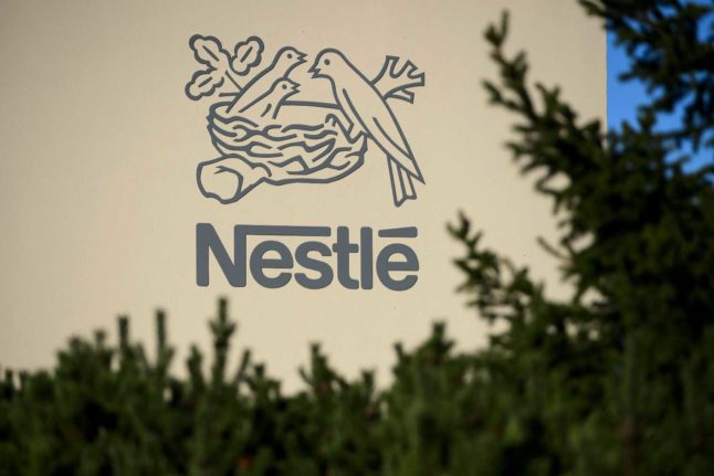 Switzerland's Nestle has come under fire for continuing to trade in Russia. Photo: Fabrice COFFRINI / AFP