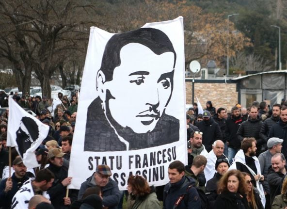 Funeral for Corsican nationalist who died after prison attack