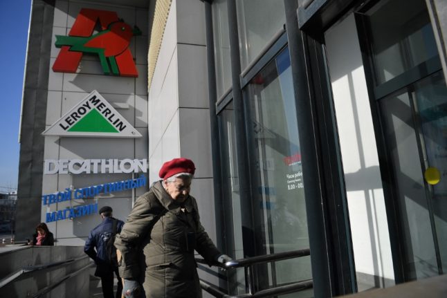 France's Decathlon shuts Russian stores as others defy pressure