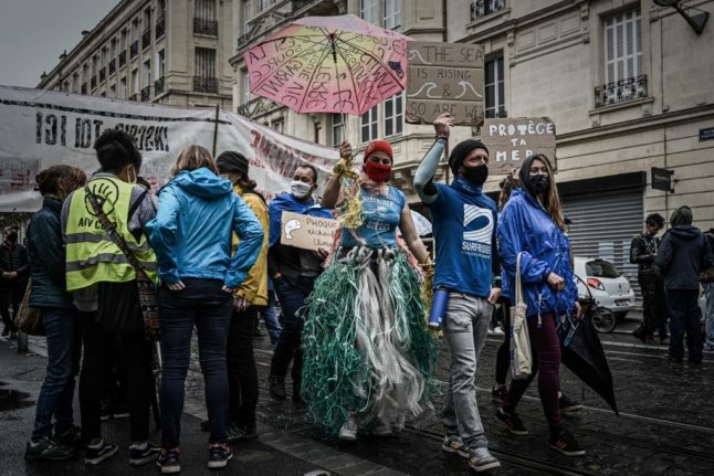 Thousands to march in climate protests across France on Saturday