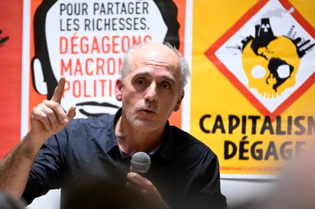 Philippe Poutou is running as a presidential candidate for the New Anticapitalist Party at the French presidential election.