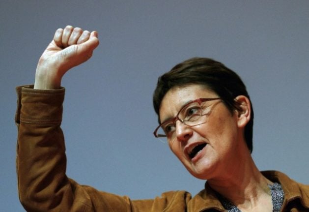 Nathalie Arthaud is running on a Trotskyist platform at the 2022 French presidential election.