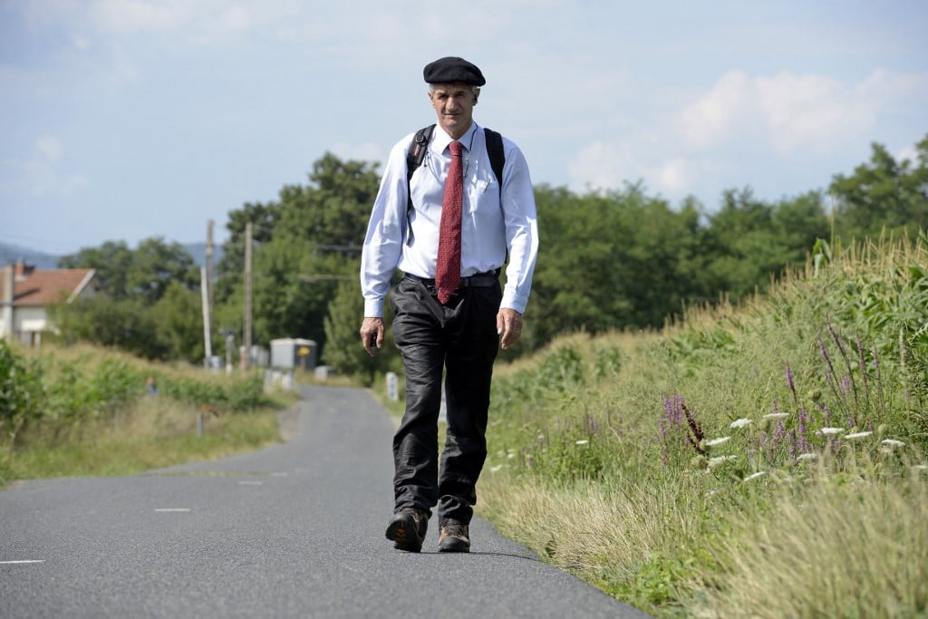 Jean Lassalle spent 8 months walking across France in 2013, covering 4,500km. 