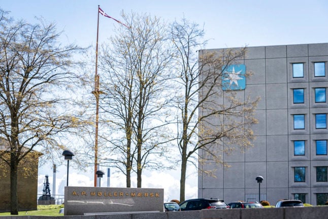 Maersk headquarters in Copenhagen.