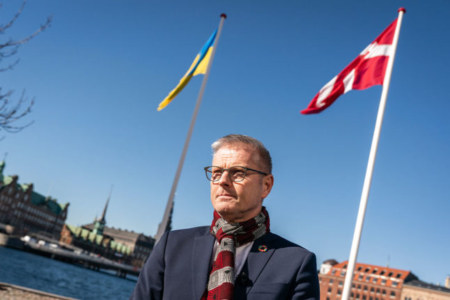 Danish Minister for Foreign Development Flemming Møller Mortensen.