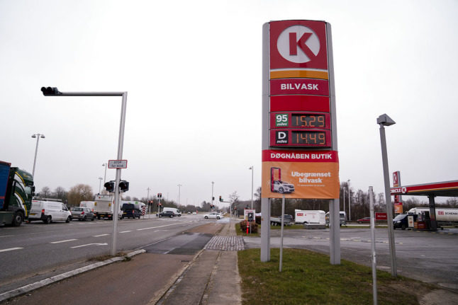 High fuel prices in Denmark