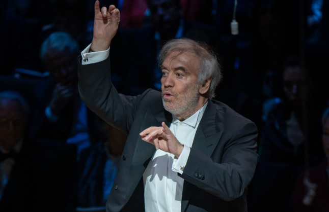 Russian conductor Valery Gergiev in Munich in October 2021.