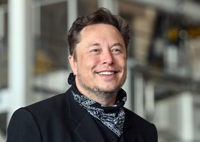 Elon Musk Tesla Factory