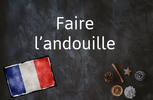 French Word of the Day: Faire l’andouille