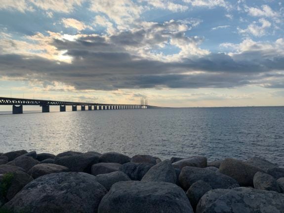 The Öresund Bridge between Sweden and Denmark