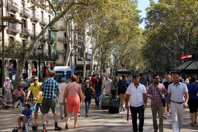 Las Ramblas, Barcelona