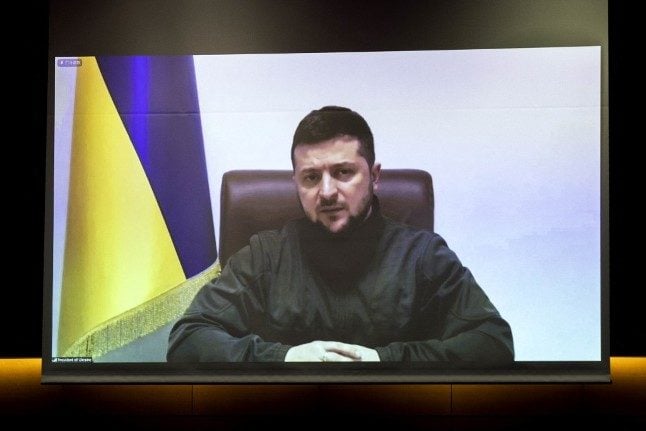 Ukraine’s President Zelensky to address Swedish parliament