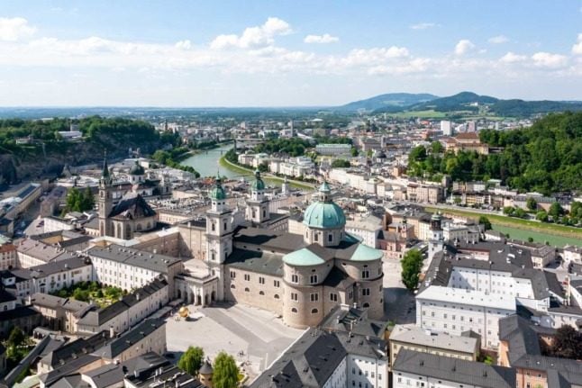 The Austrian city of Salzburg. Photo by Dimitry Anikin on Unsplash