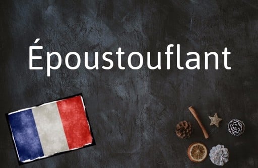 French Word of the Day: Époustouflant