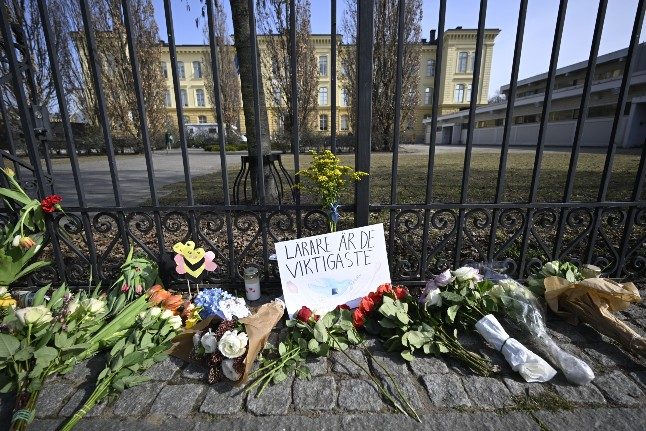 Prosecutors charge Malmö student for killing two teachers