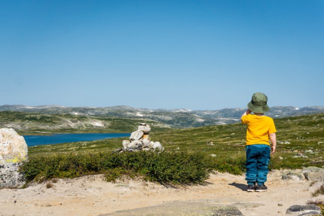 A child in Norway