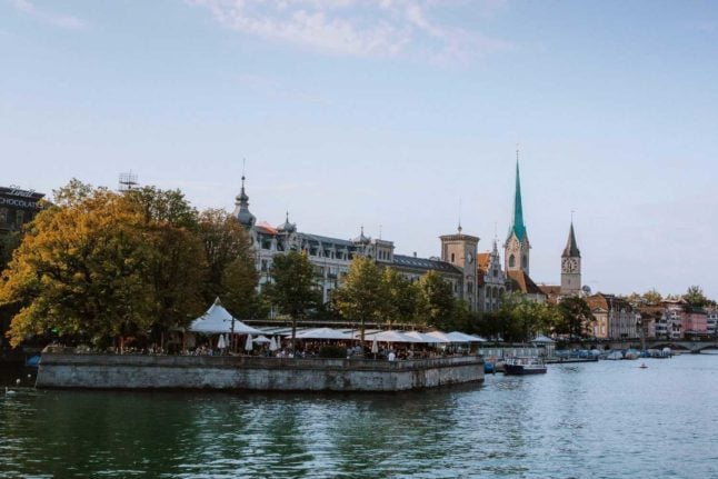 Zurich, Switzerland's most populous city. Photo by Samira from Pexels