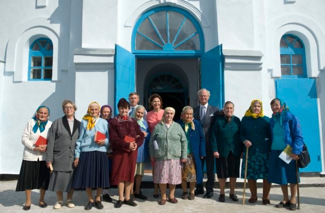 Why is there a Swedish-speaking village in rural Ukraine?