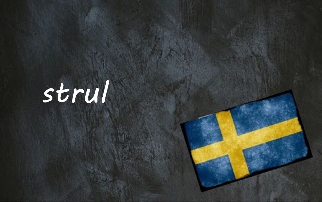 Swedish word of the day: strul