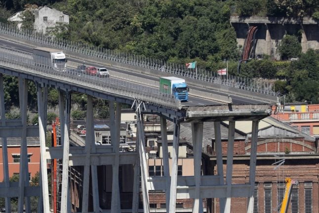 Genoa bridge collapse: 59 people to stand trial over disaster as operator settles