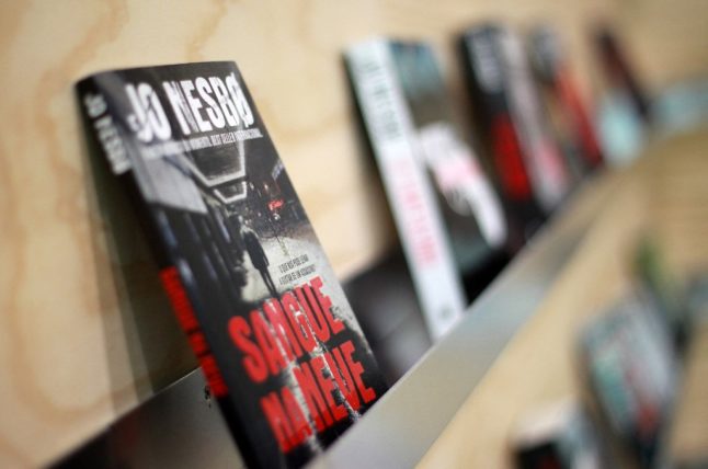 A Nordic Noir book, popular during Easter in Norway.