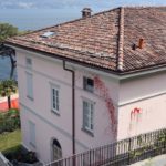 Anti-war graffiti and fire reported at Russian TV presenter’s Italian villas