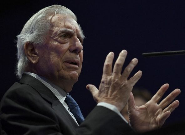 Spanish Nobel laureate Vargas Llosa to head home after beating Covid