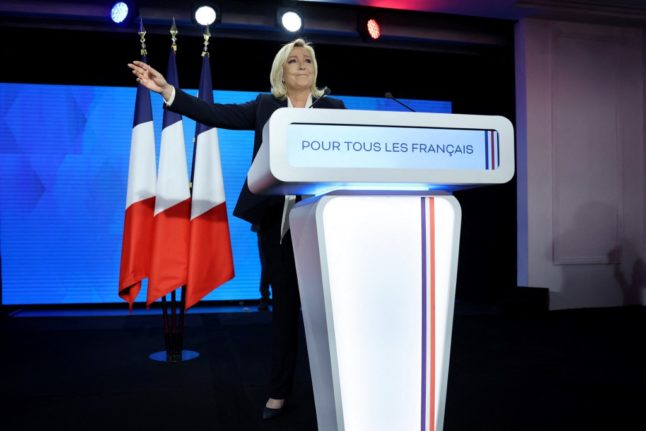‘It’s not over’: Marine Le Pen concedes defeat but vows to carry on the fight
