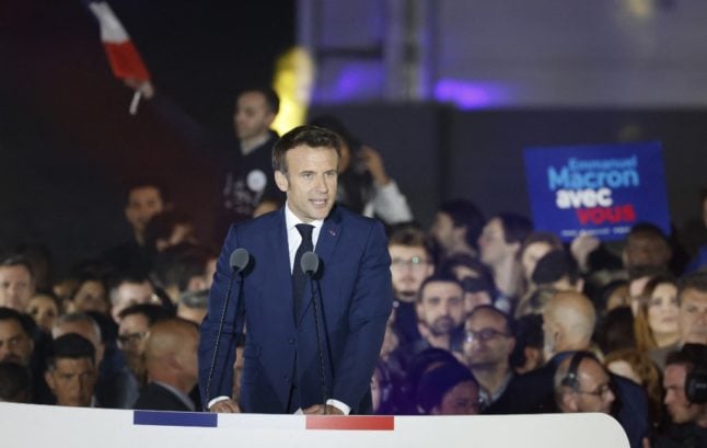 As it happened: Macron wins re-election for a second term as French president